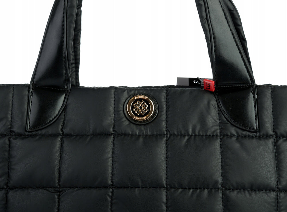 Torba shopper damska Monnari praktyczna – czarna