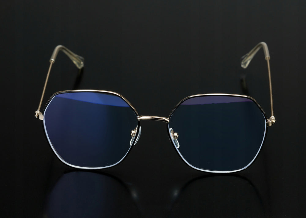 Okulary zerówki Revers lenonki z filtrem blue light