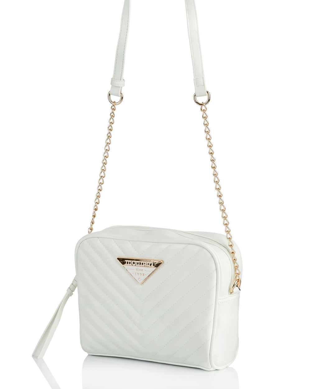 Listonoszka crossbody damska Monnari elegancka – biała