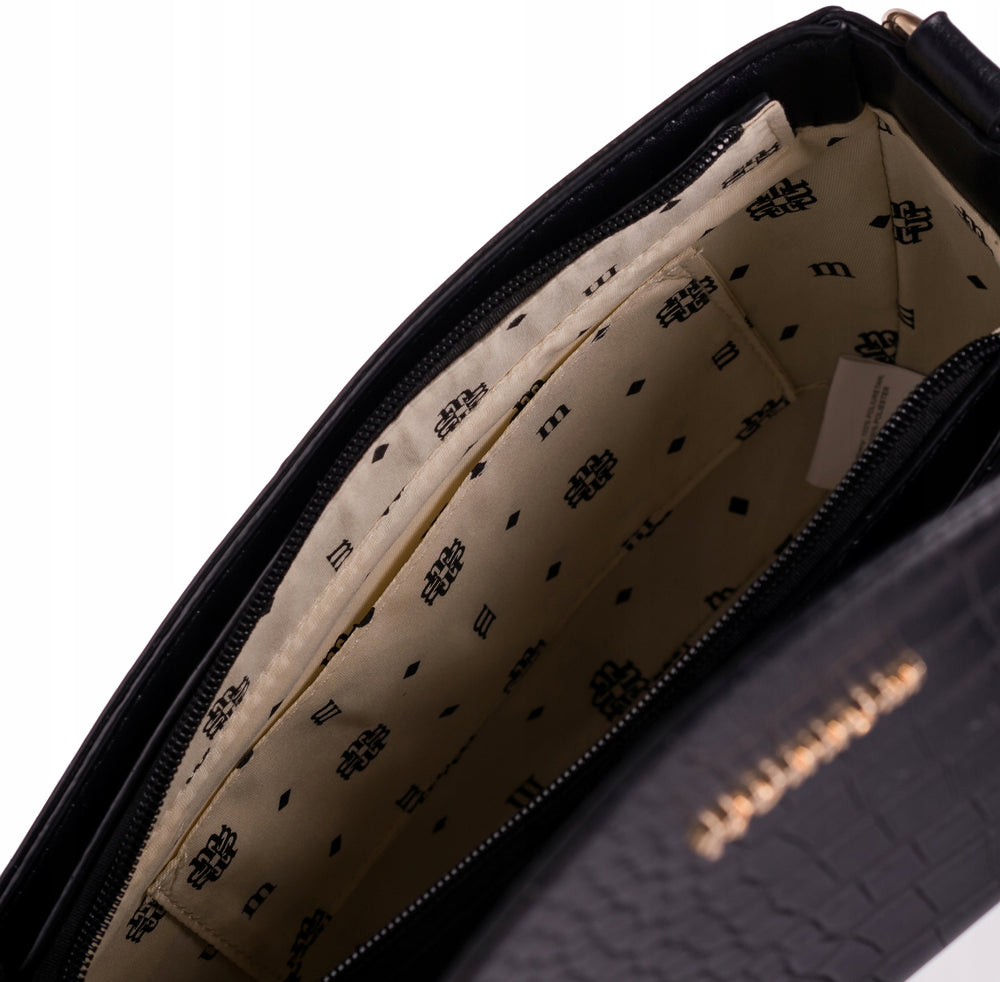 Listonoszka łódka crossbody Monnari – czarna