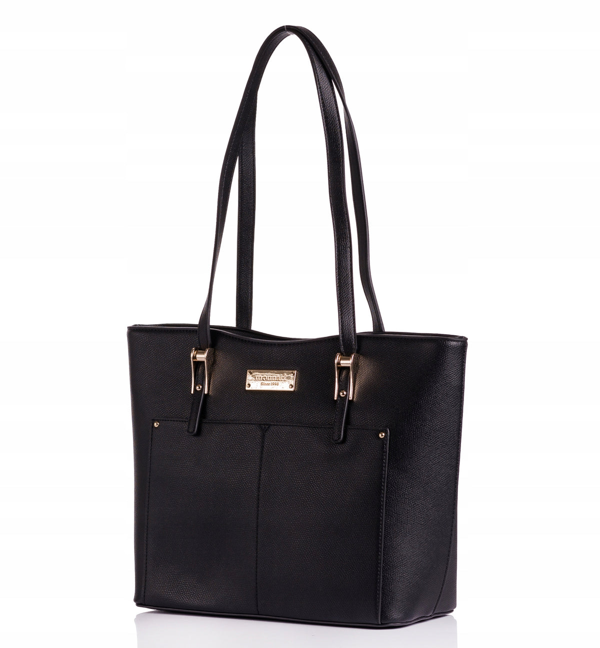 Torebka kuferek shopper Monnari miejska, do pracy – czarna