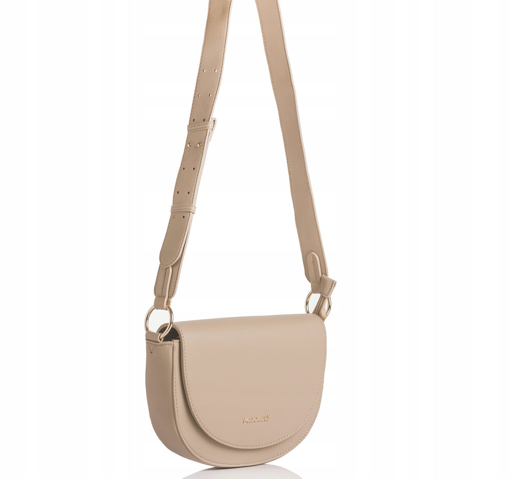 Listonoszka łódka crossbody Monnari – beżowa