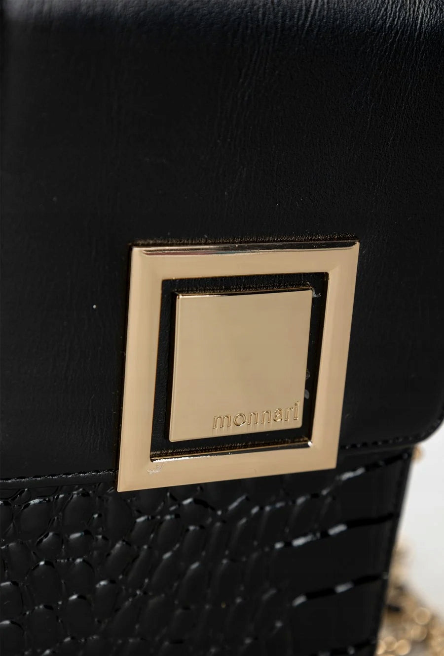 Torebka na telefon Monnari, listonoszka phone bag – czarna