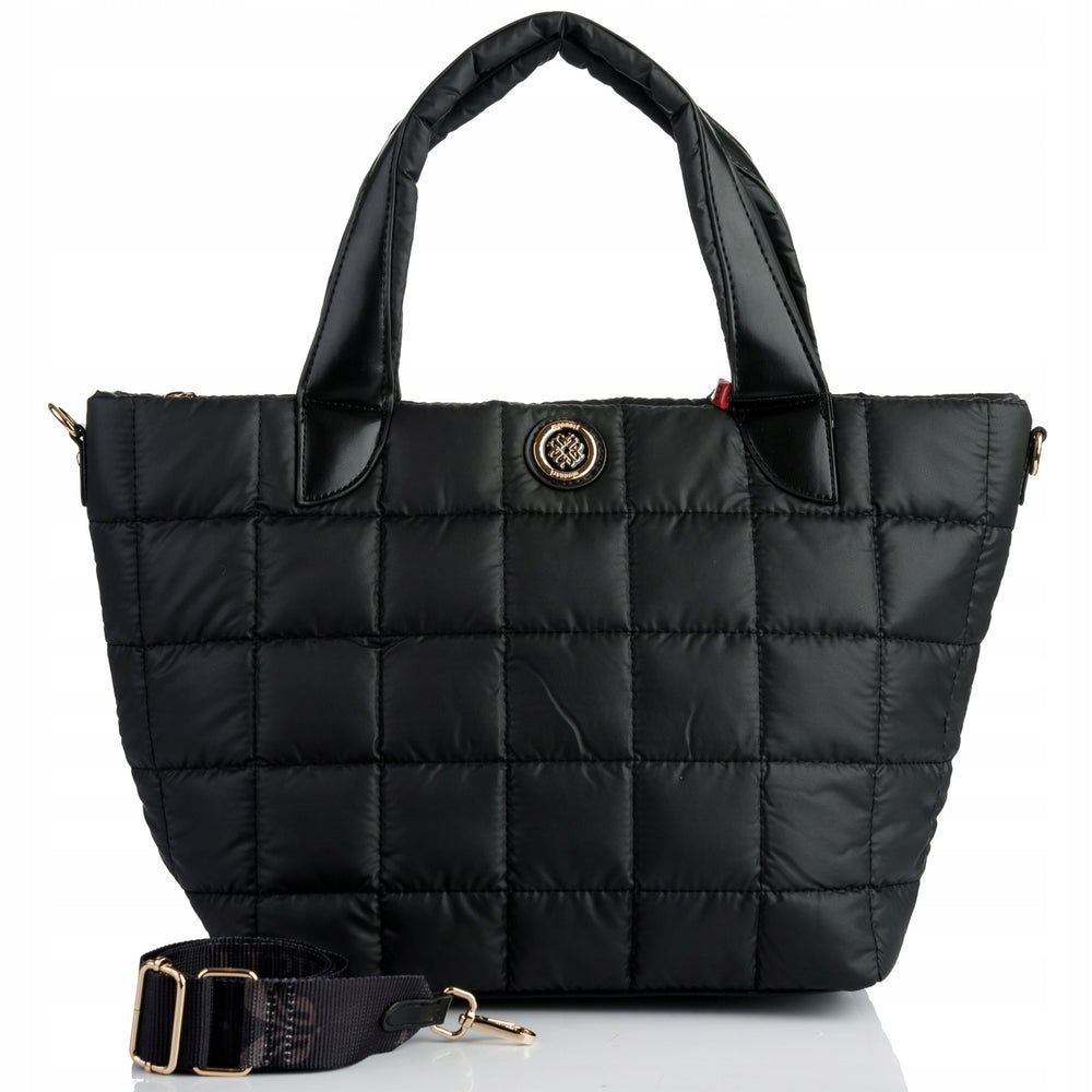 Torba shopper damska Monnari praktyczna – czarna