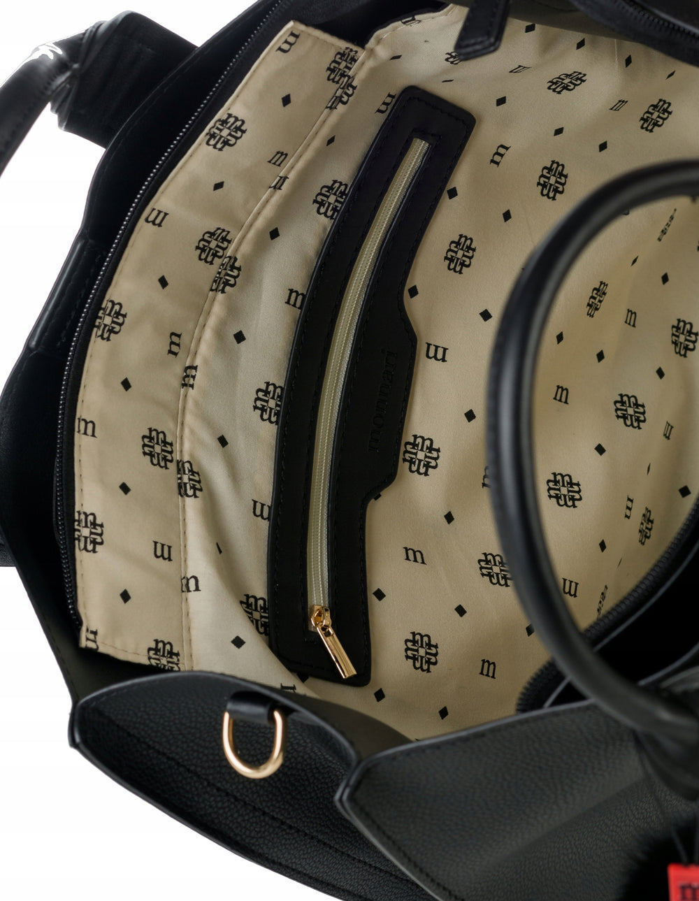 Torba shopper Monnari z pomponem, miejska
