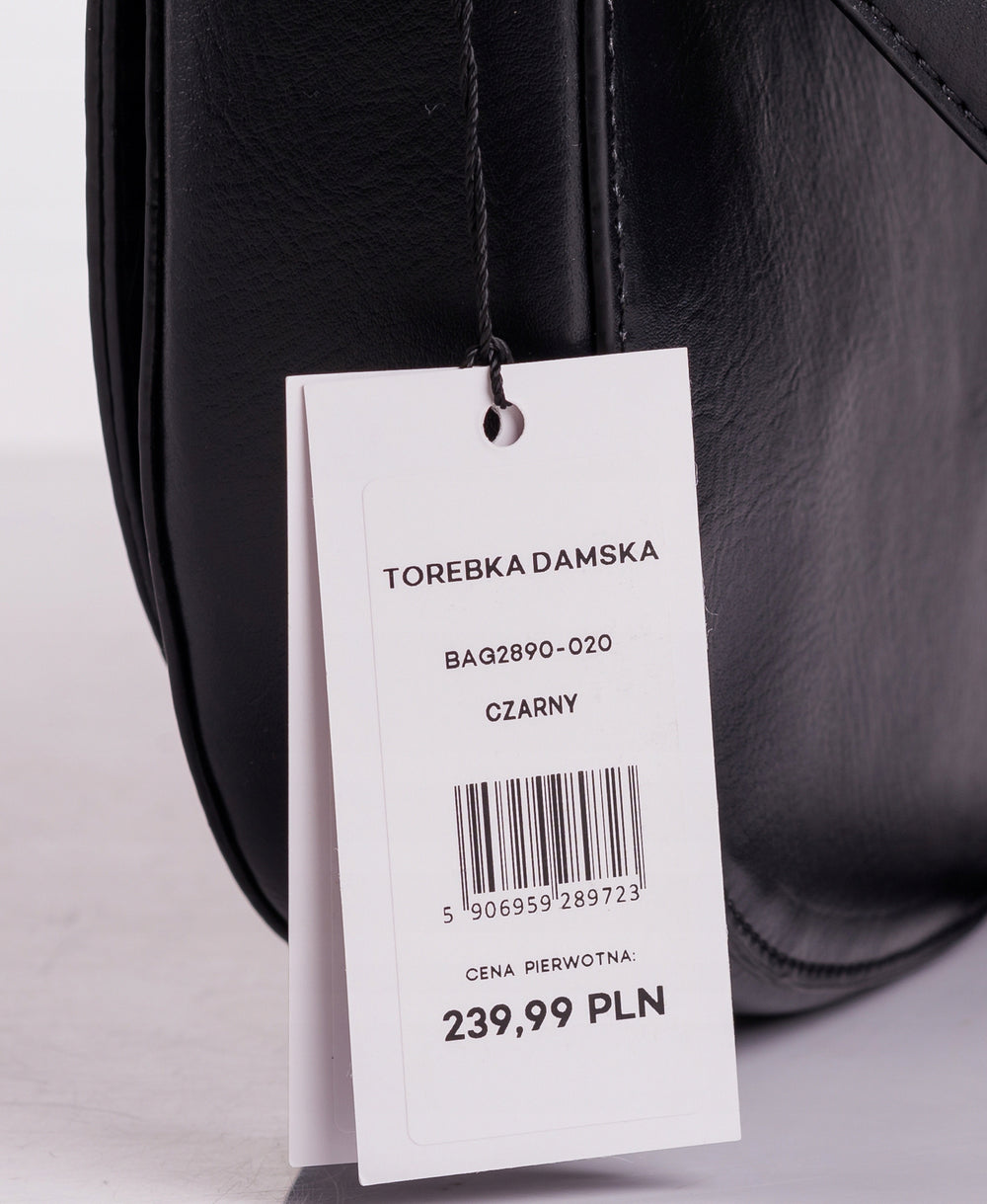 Listonoszka łódka crossbody Monnari – czarna