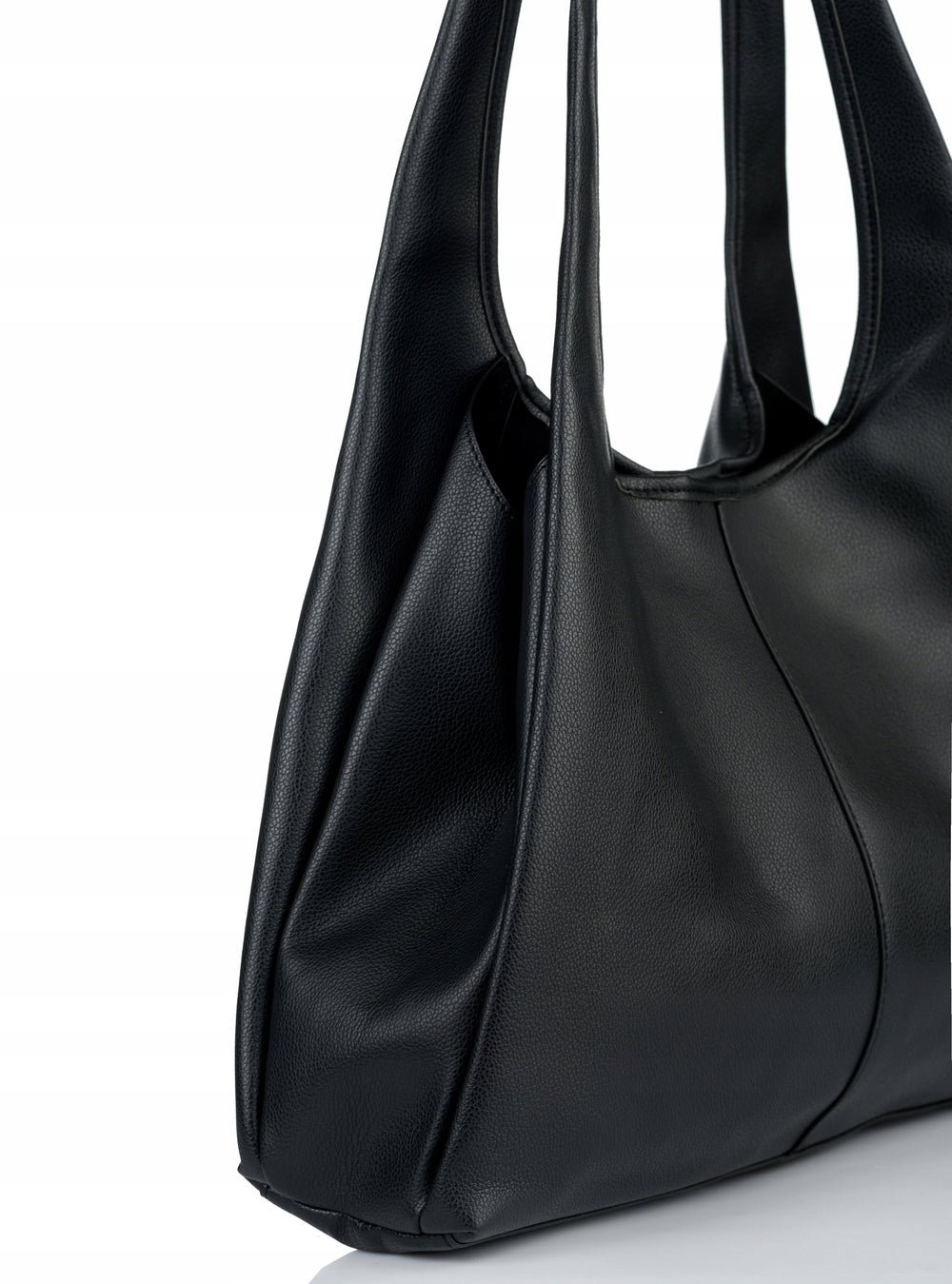 Torebka shopper damska Monnari 3-komorowa – czarna