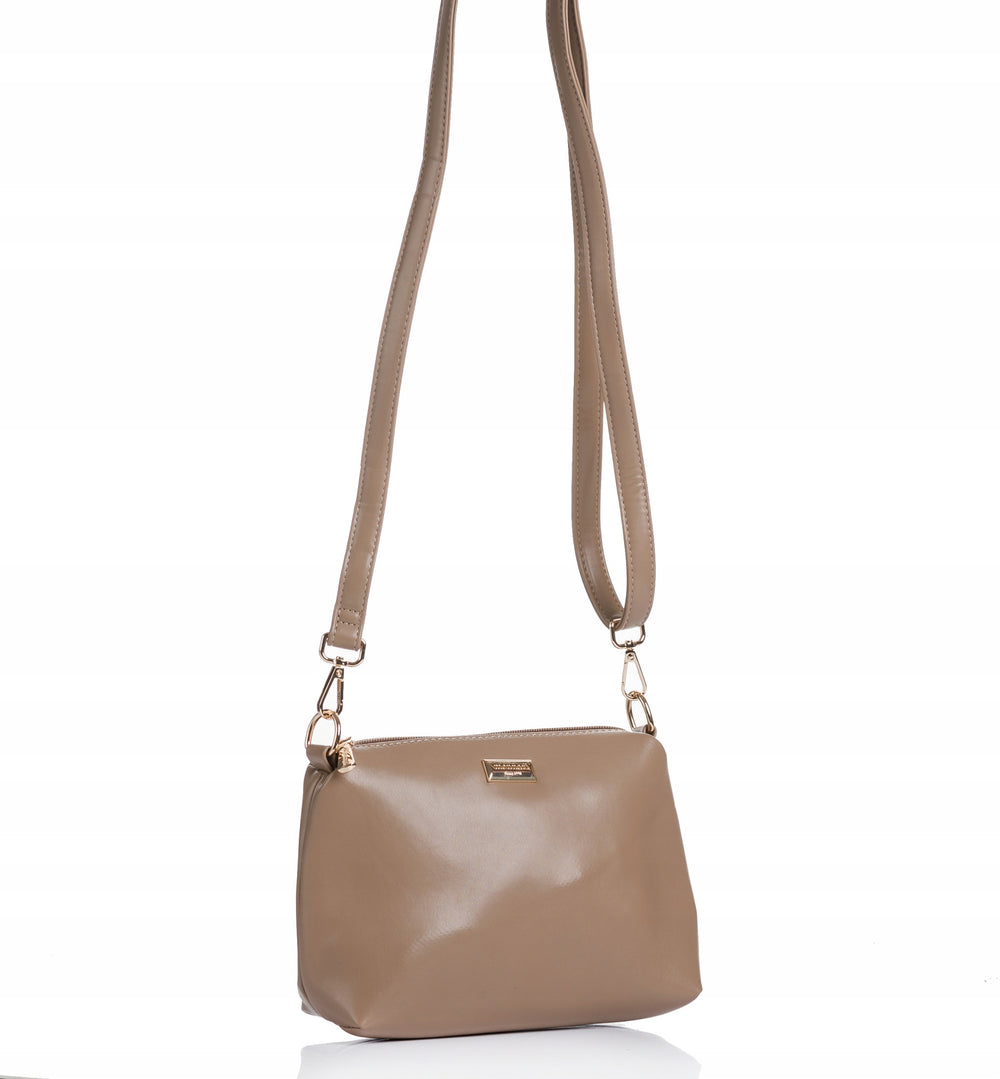 Torebka shopper z listonoszką 2w1 Monnari – beżowa