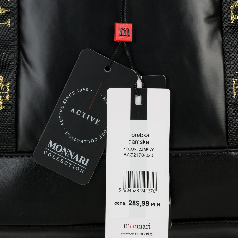 Duży shopper w sportowym stylu MONNARI