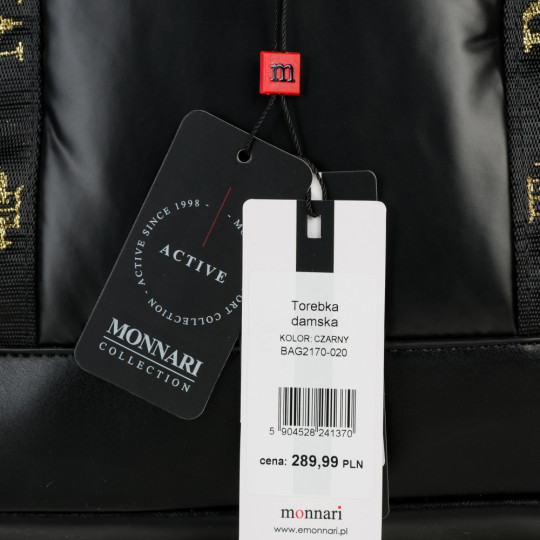 Duży shopper w sportowym stylu MONNARI