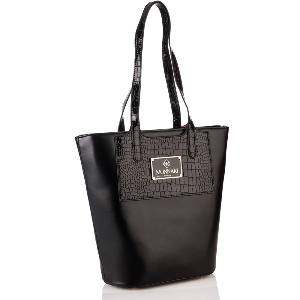 Pojemna klasyczna shopperka MONNARI