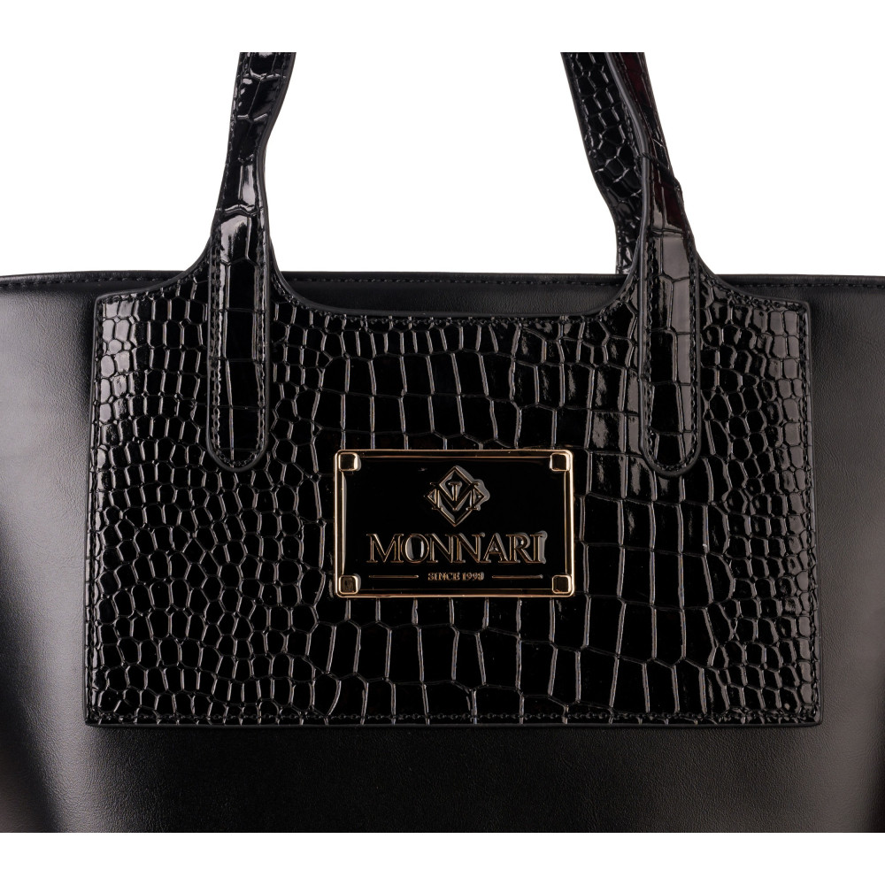 Pojemna klasyczna shopperka MONNARI