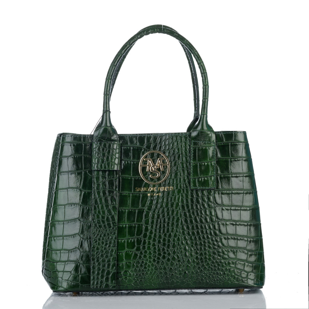 TORBA SHOPPER SALVADORE FERETTI SKÓRA NATURALNA