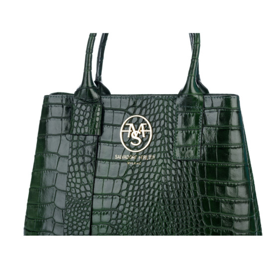 TORBA SHOPPER SALVADORE FERETTI SKÓRA NATURALNA