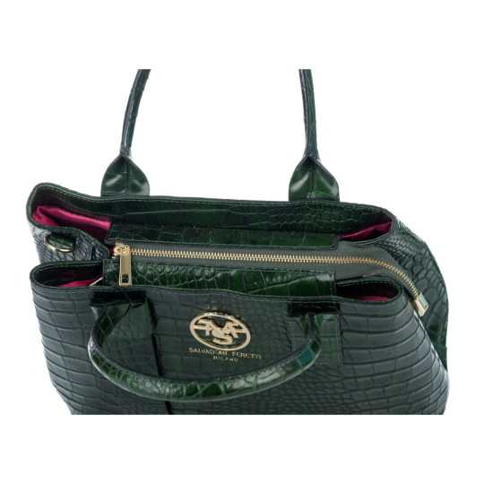 TORBA SHOPPER SALVADORE FERETTI SKÓRA NATURALNA