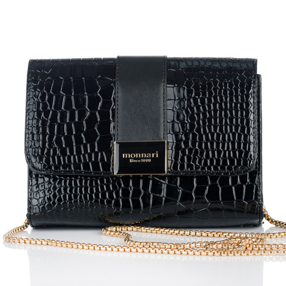 Klasyczna wzorzysta kopertówka MONNARI