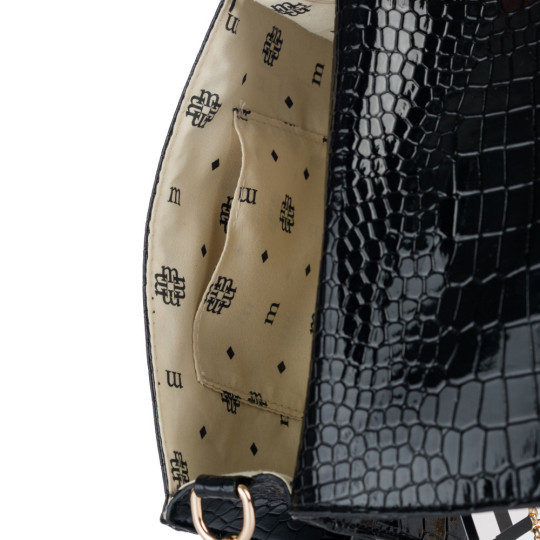 Klasyczna wzorzysta kopertówka MONNARI