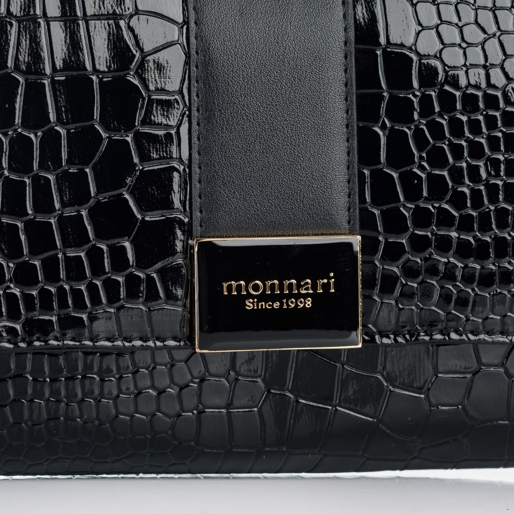 Klasyczna wzorzysta kopertówka MONNARI