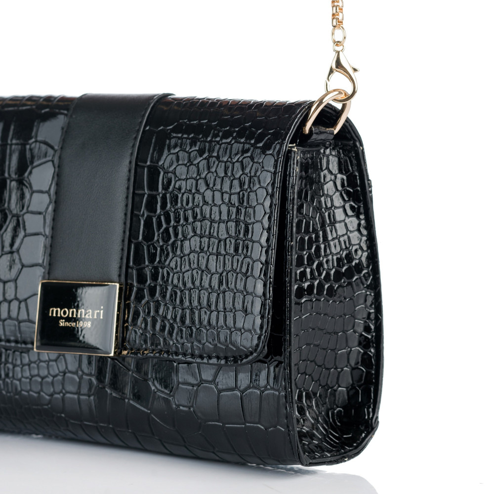 Klasyczna wzorzysta kopertówka MONNARI