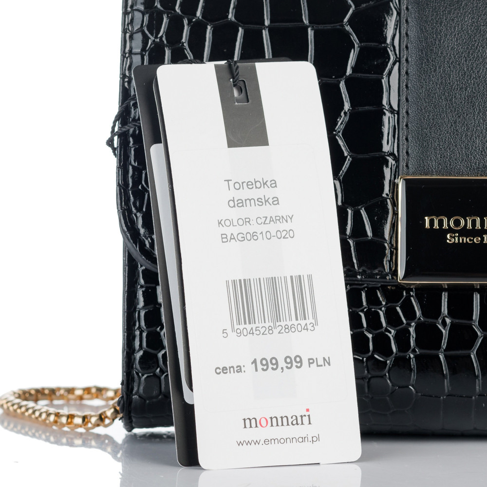 Klasyczna wzorzysta kopertówka MONNARI