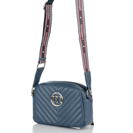 Granatowa Listonoszka crossbody  MONNARI