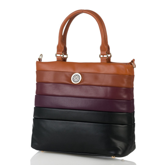 Pikowana torba z cieniowanym motywem MONNARI