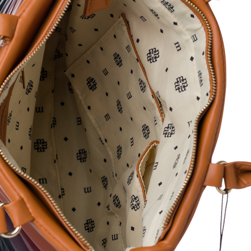 Pikowana torba z cieniowanym motywem MONNARI