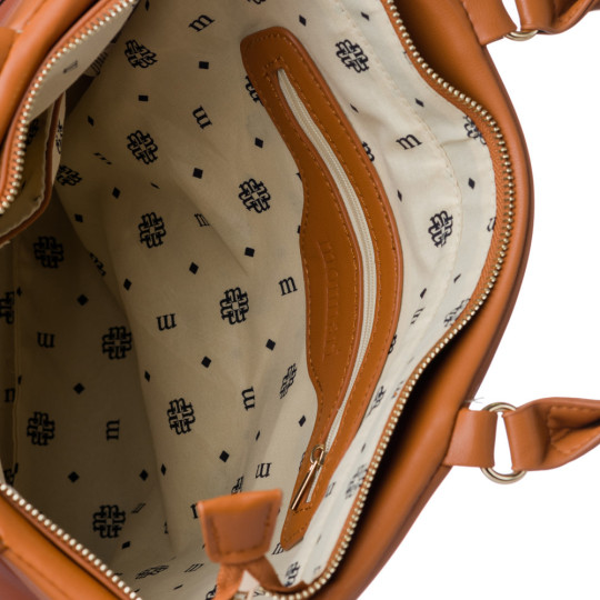 Pikowana torba z cieniowanym motywem MONNARI