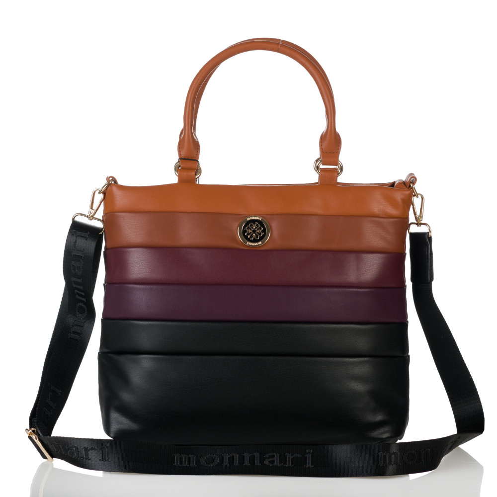 Pikowana torba z cieniowanym motywem MONNARI