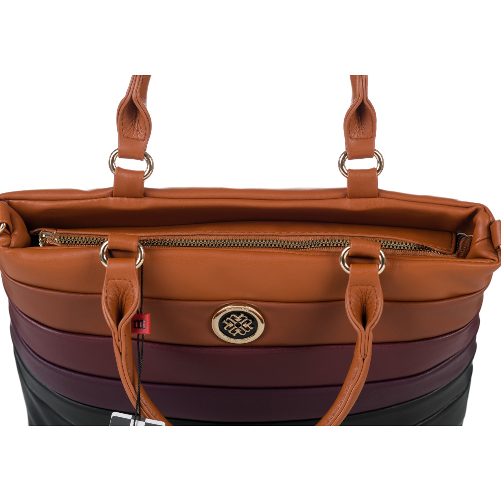 Pikowana torba z cieniowanym motywem MONNARI