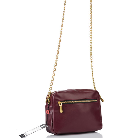 Torba Listonoszka Burgundowa MONNARI