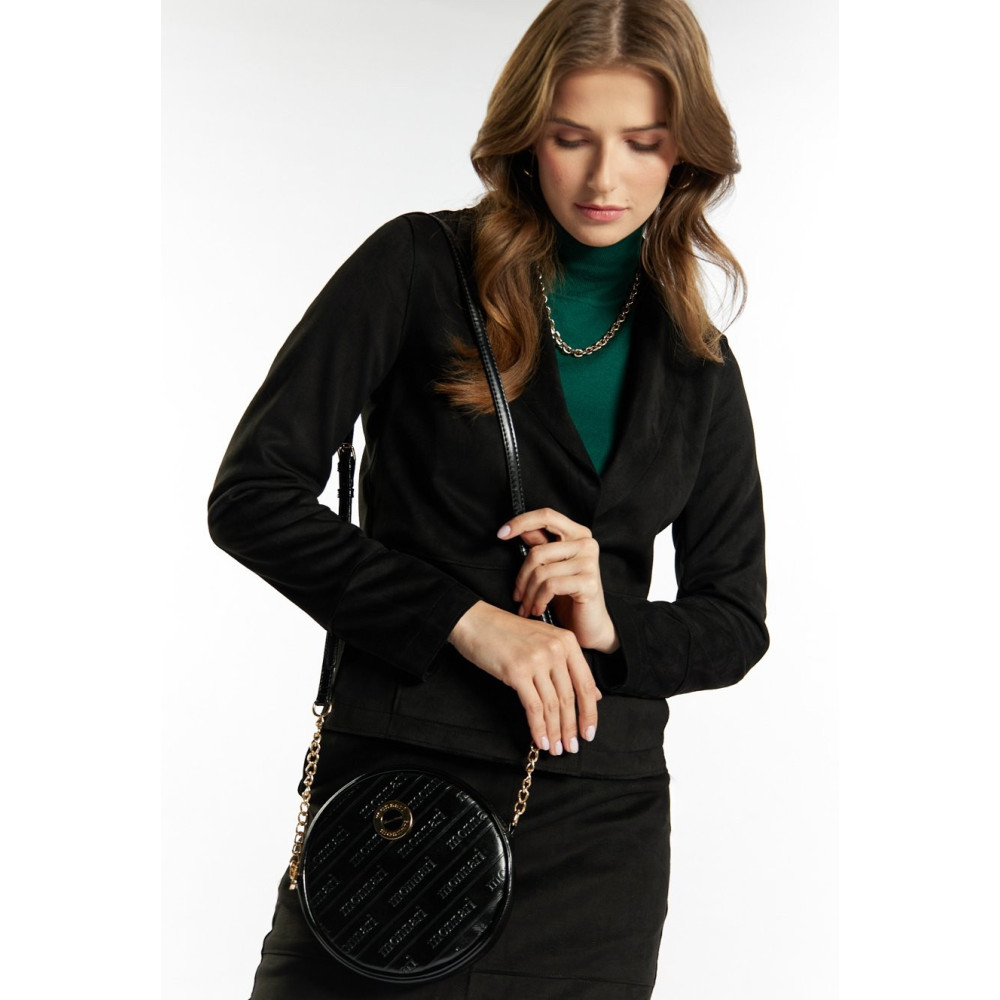 Okrągła torebka listonoszka Monnari