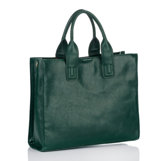 KLASYCZNA TORBA Z POMPONEM  MONNARI