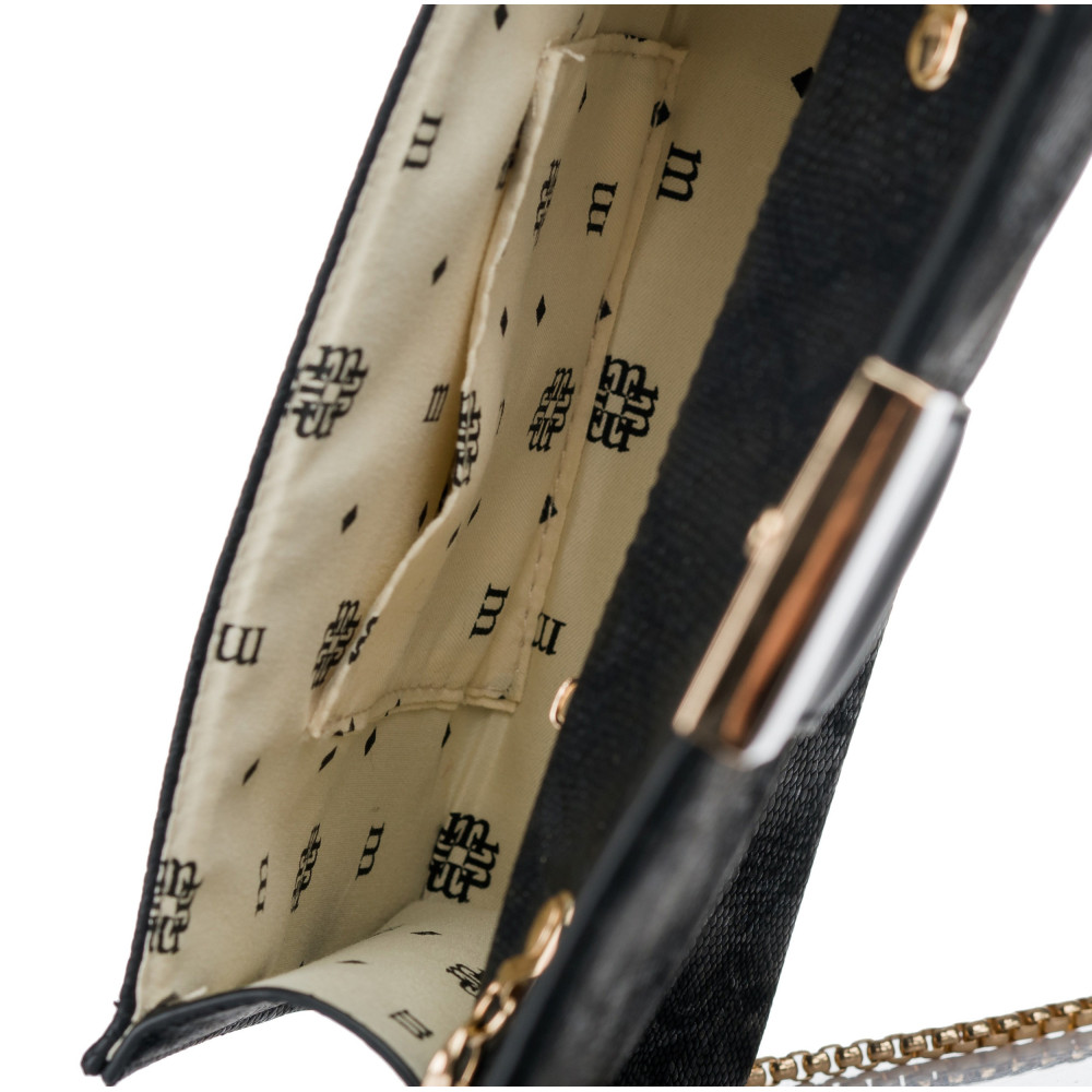 Klasyczna wzorzysta kopertówka MONNARI