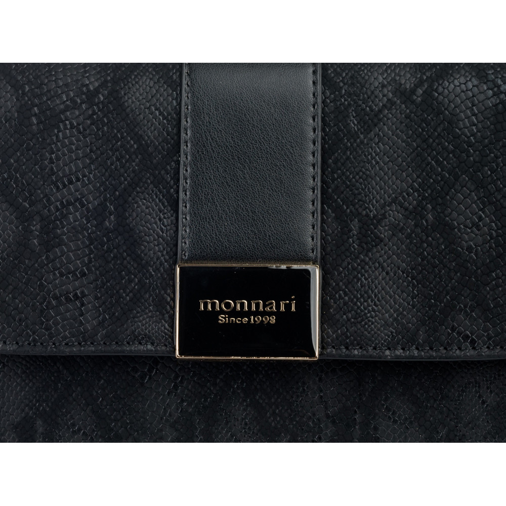 Klasyczna wzorzysta kopertówka MONNARI