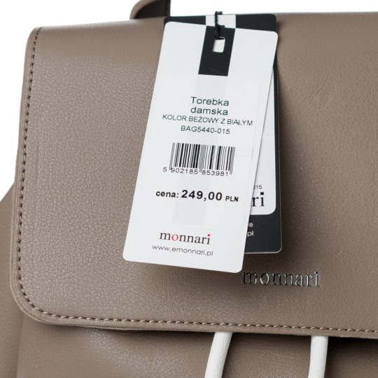 Gładki plecak damski  MONNARI