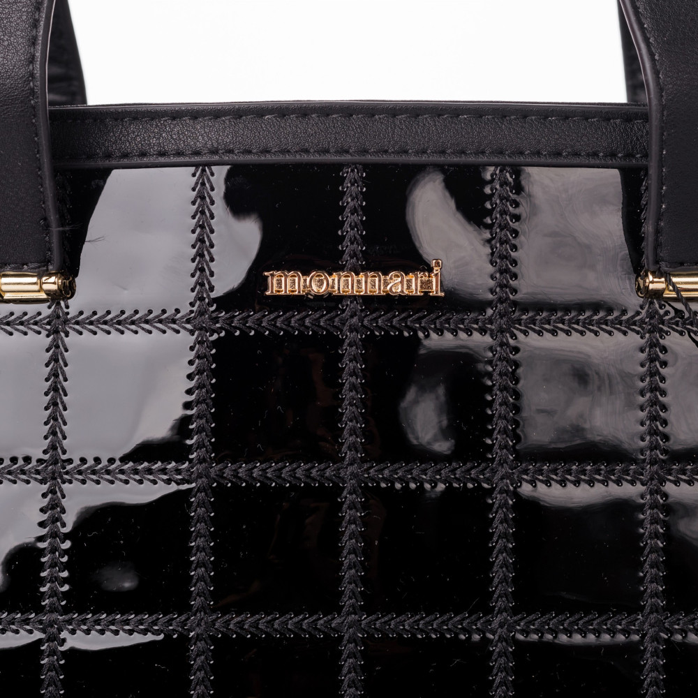 Lakierowana torba damska Damska MONNARI