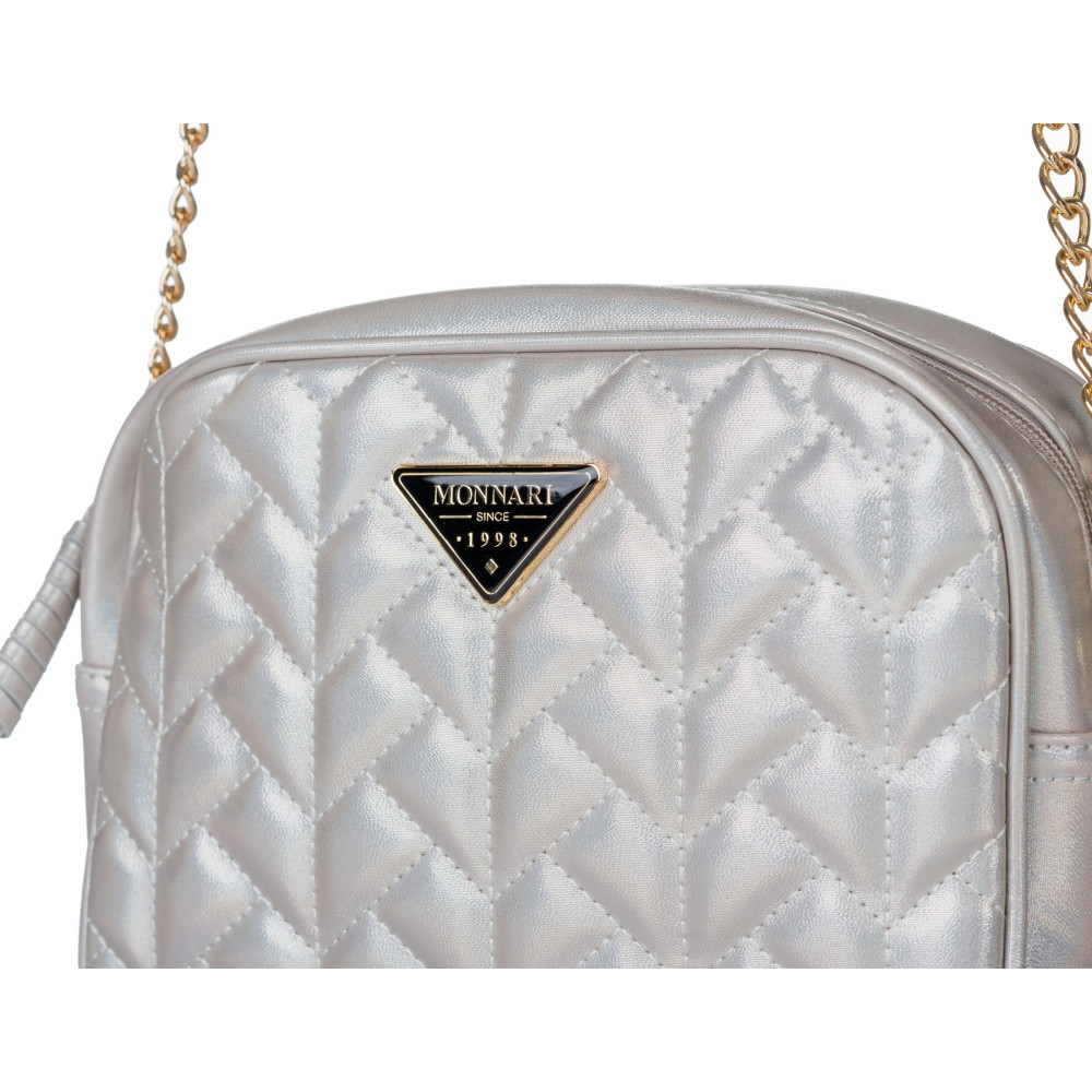 PIKOWANA LISTONOSZKA MONNARI Perłowy