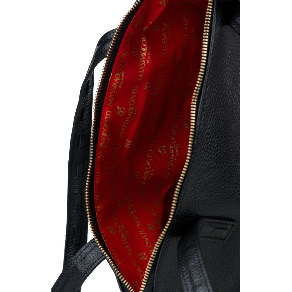 Klasyczna skórzany shopper MASSIMO CONTTI