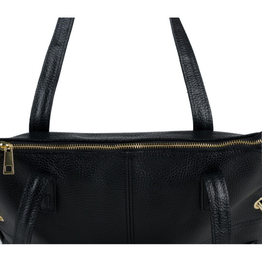 Klasyczna skórzany shopper MASSIMO CONTTI