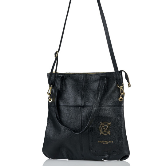 Klasyczna skórzany shopper MASSIMO CONTTI