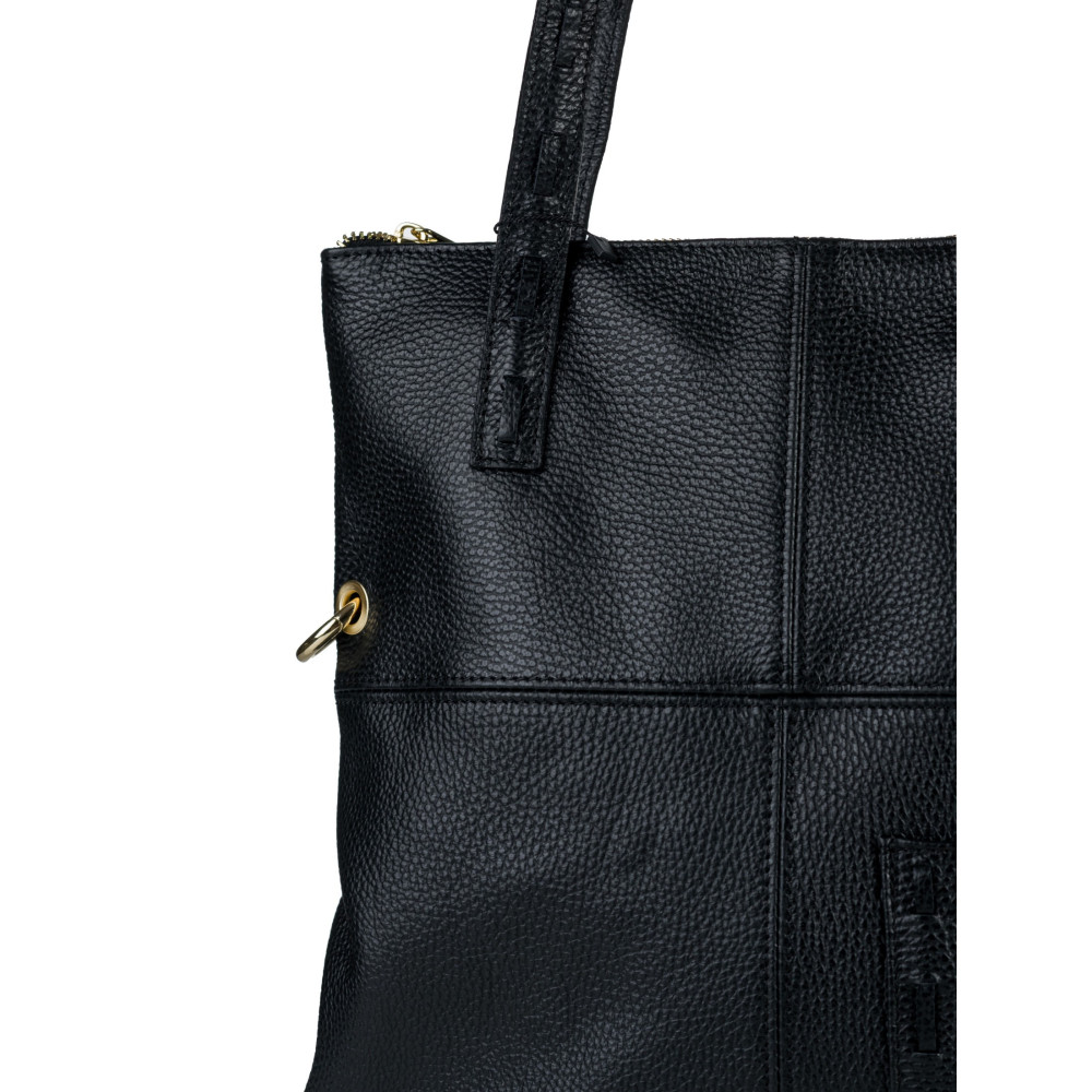 Klasyczna skórzany shopper MASSIMO CONTTI