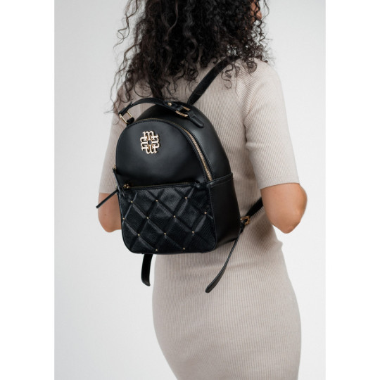 Plecak z pikowanym panelem MONNARI PREMIUM