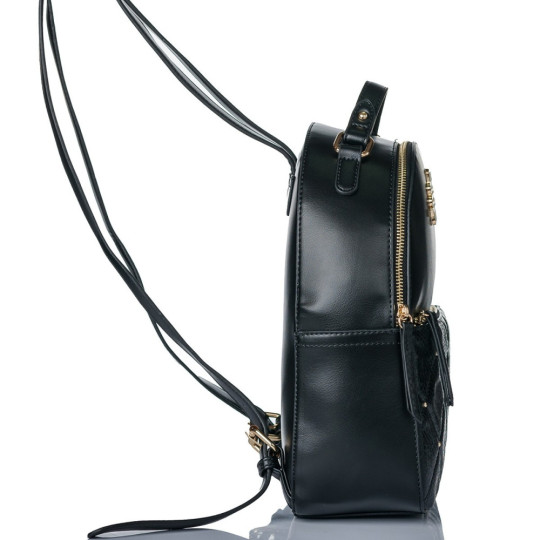 Plecak z pikowanym panelem MONNARI PREMIUM