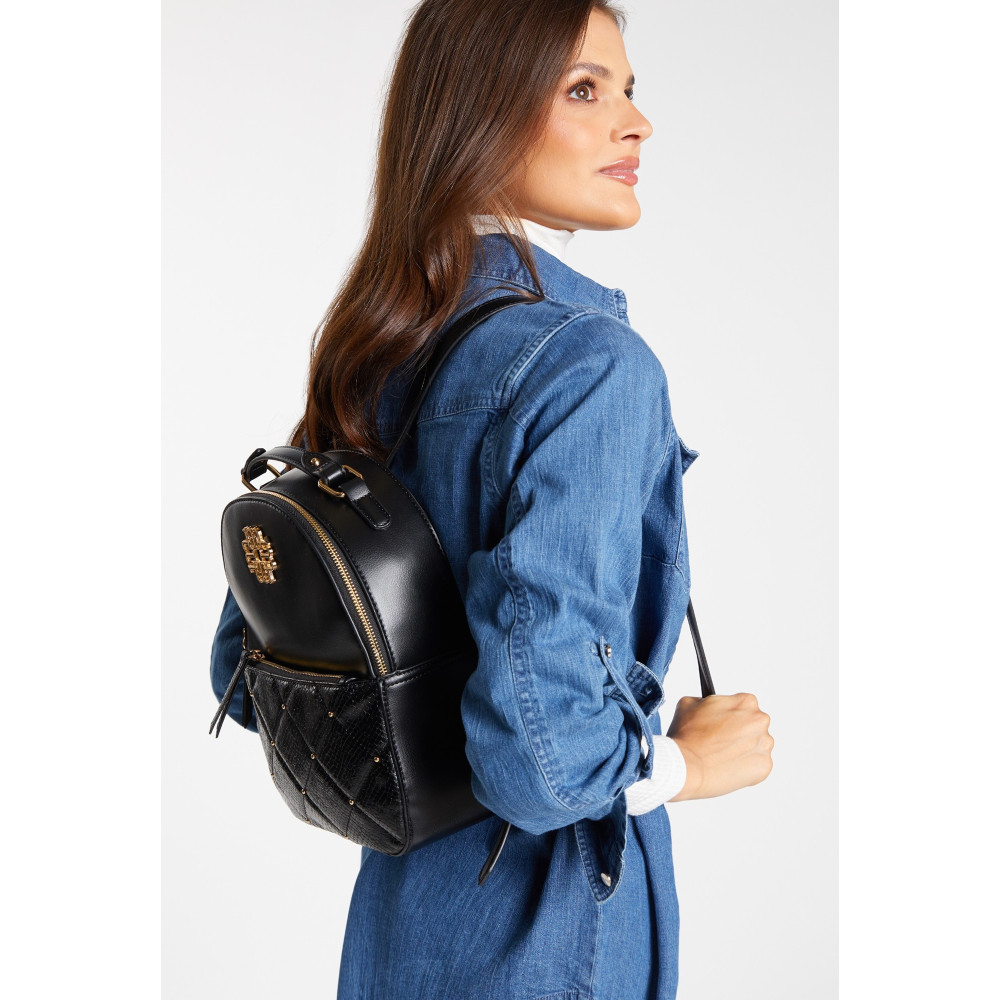 Plecak z pikowanym panelem MONNARI PREMIUM