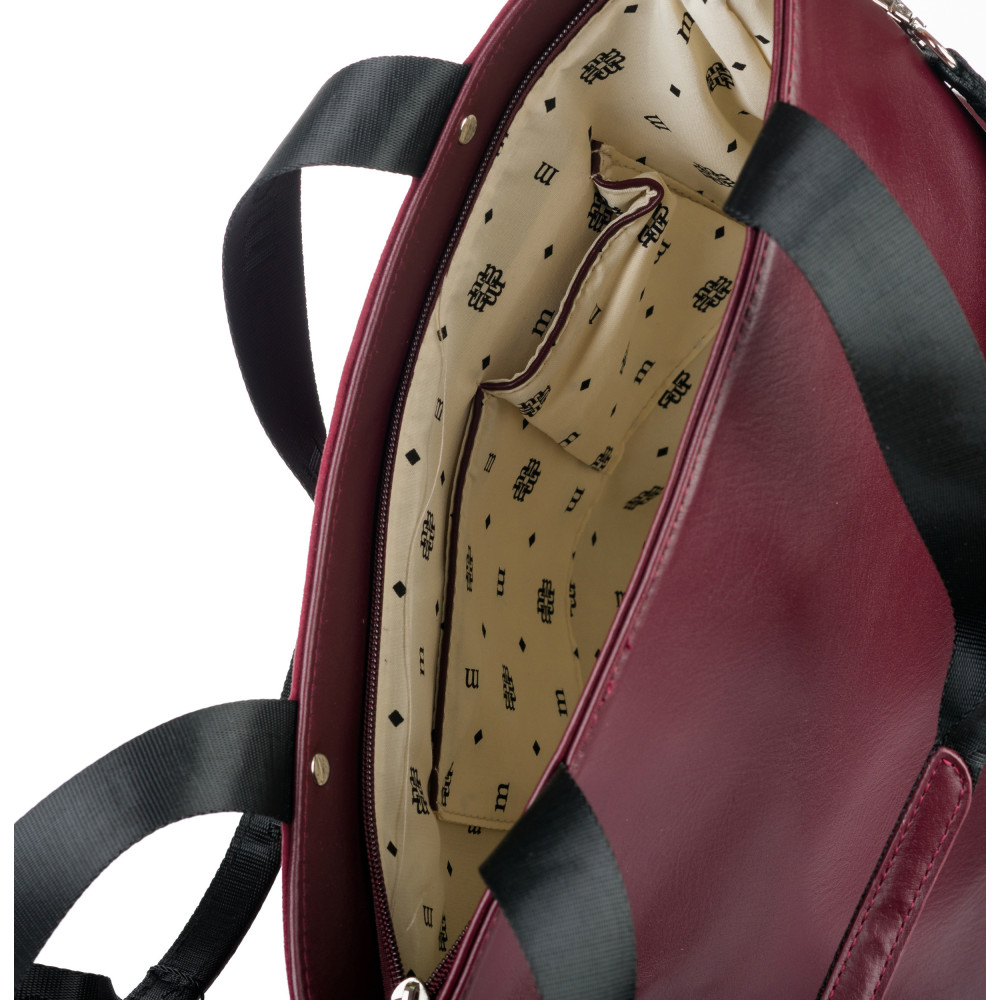 Praktyczna Torba Shopper Zamszowa MONNARI