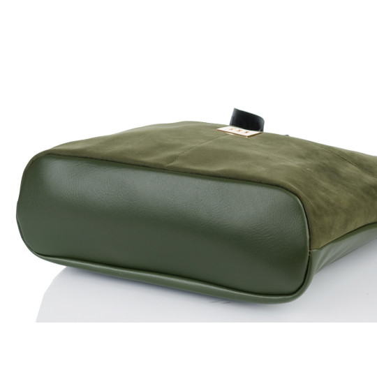 Praktyczna Torba Shopper Zamszowa MONNARI