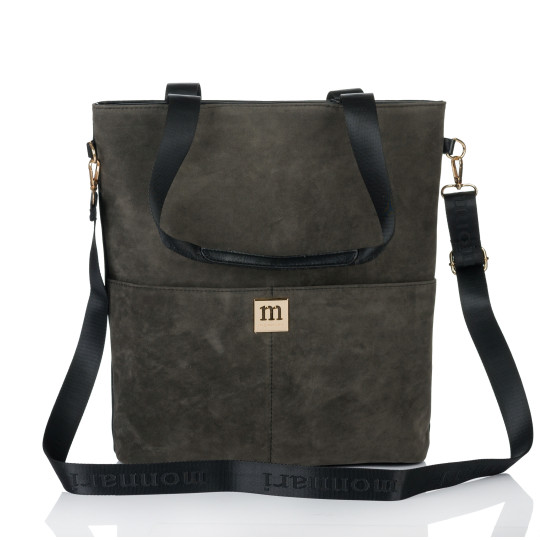 Praktyczna Torba Shopper Zamszowa MONNARI