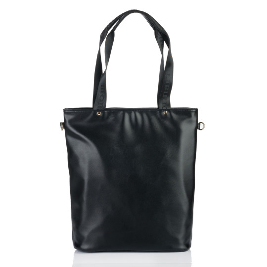 Praktyczna Torba Shopper Zamszowa MONNARI