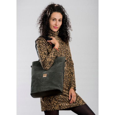 Praktyczna Torba Shopper Zamszowa MONNARI 2